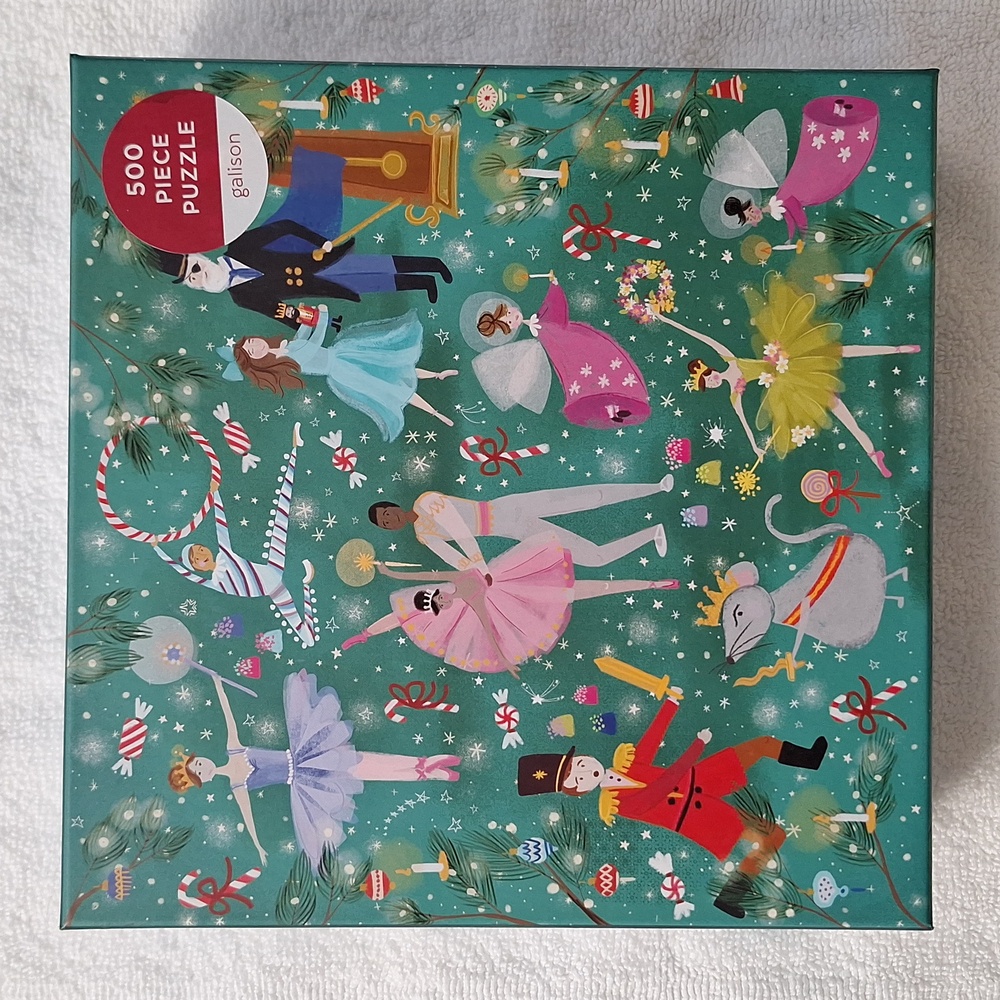 NEW Galison "Enchanted Nutcracker" 500 Piece Puzzle